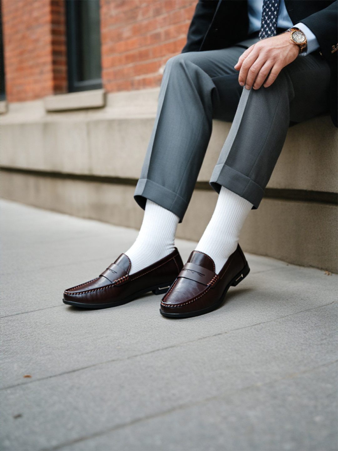 Leszek - Buty ze skóry naturalnej