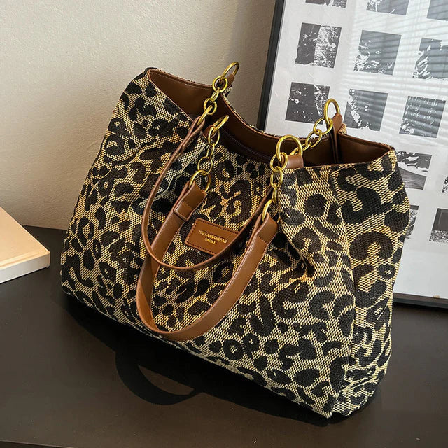 Leopard - Torba z dzikim wzorem