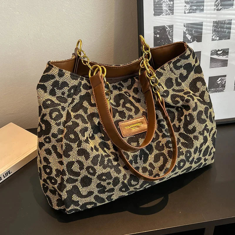 Leopard - Torba z dzikim wzorem