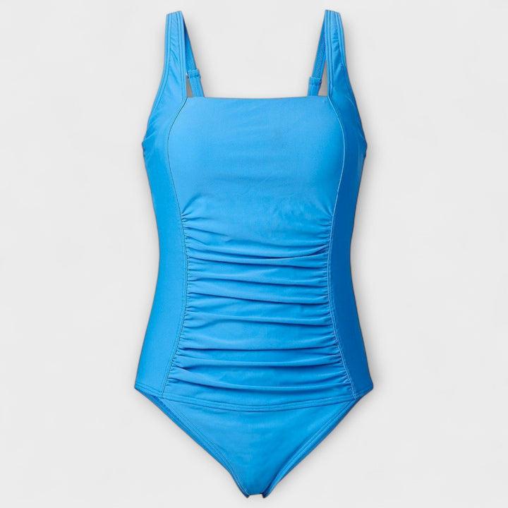 Vintage Striped Swimsuit with Lining