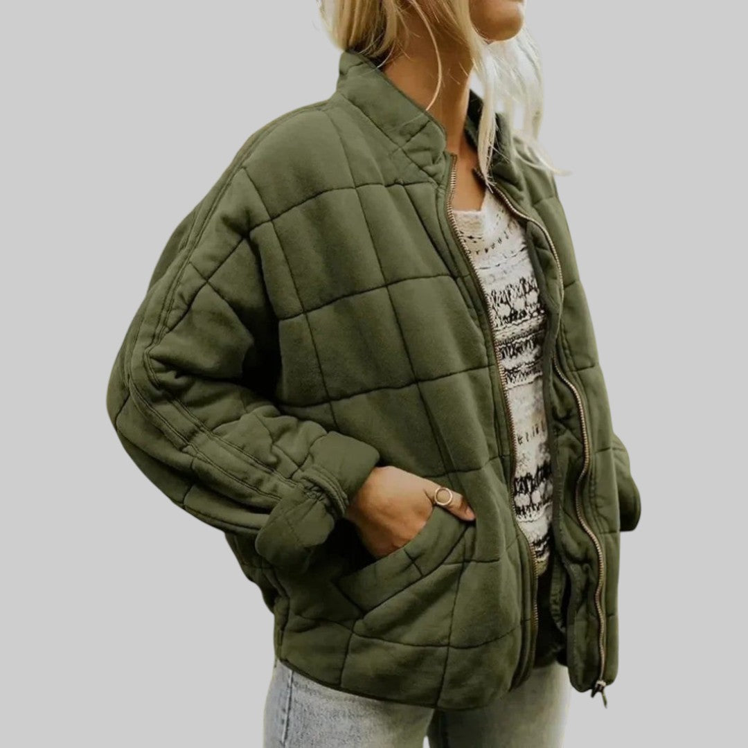 Josiane™ | Stylowa, pikowana kurtka w oversize