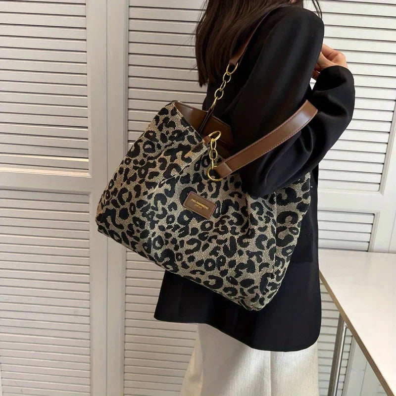 Leopard - Torba z dzikim wzorem
