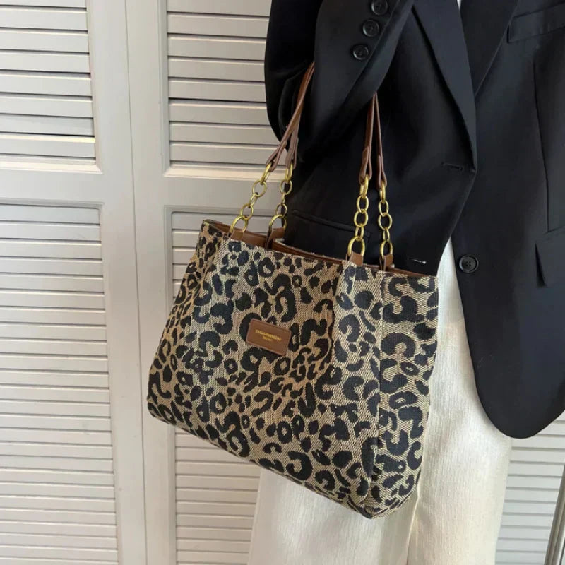 Leopard - Torba z dzikim wzorem