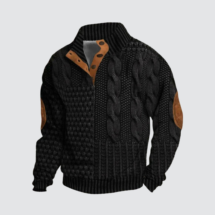 Ireneusz - Stylowy Sweter z Wzorem