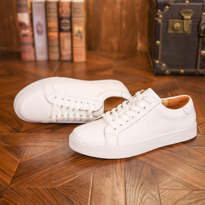 Edmund - Skórzane Buty Niskie