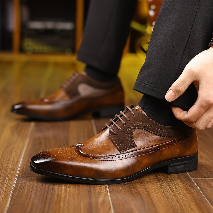 Adrian - Eleganckie Buty Skórzane