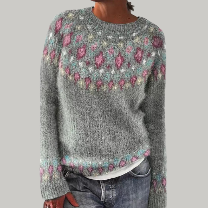 Candace | Sweter z Motywem