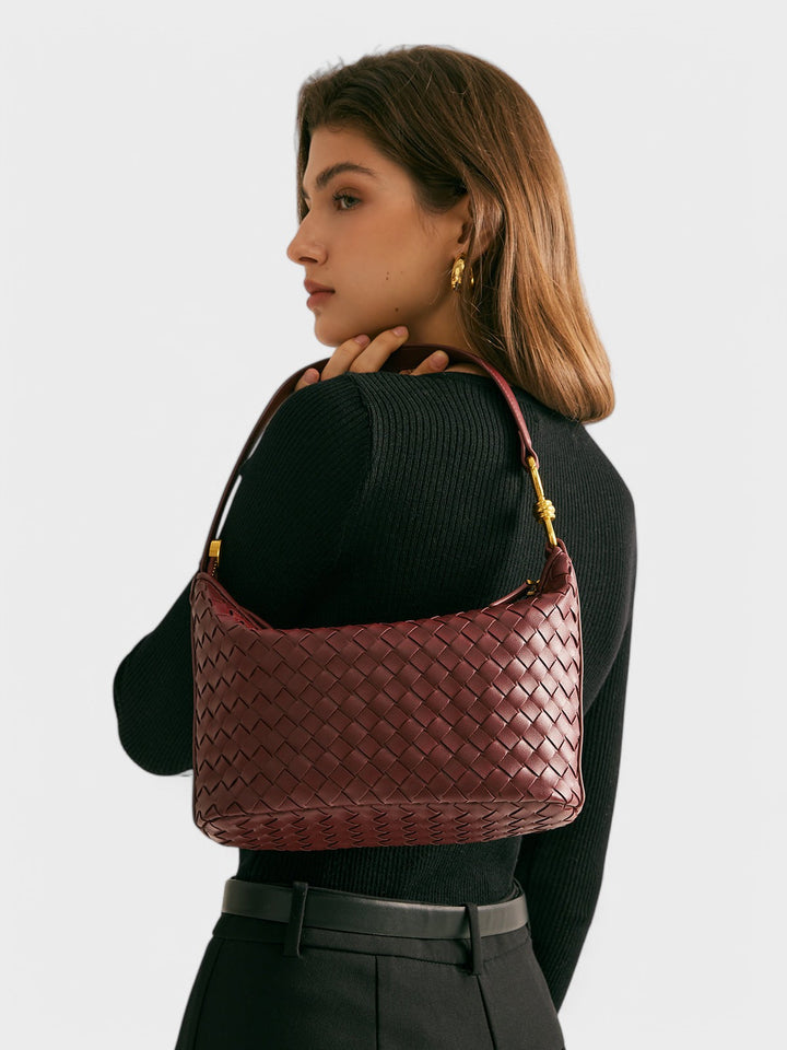 Lena - Burgundowa Elegancja
