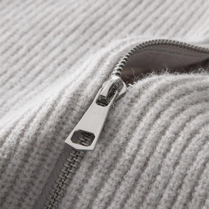 Ireneusz - Zippered sweater