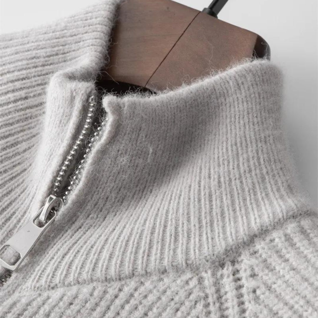 Ireneusz - Zippered sweater