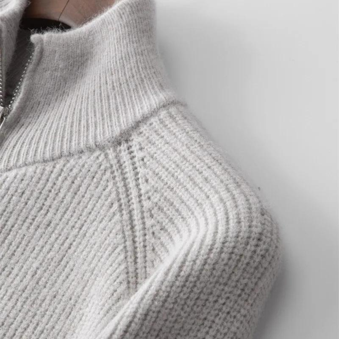 Ireneusz - Zippered sweater