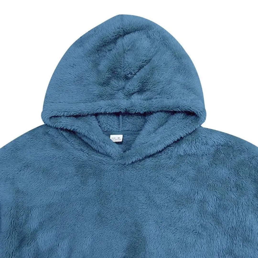 Hoodie - Mieszanka Fleece z Kapturem