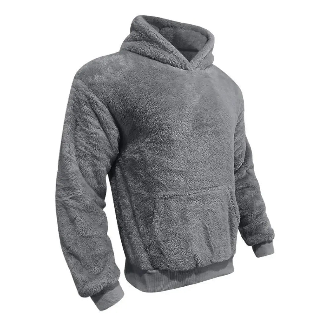 Hoodie - Mieszanka Fleece z Kapturem