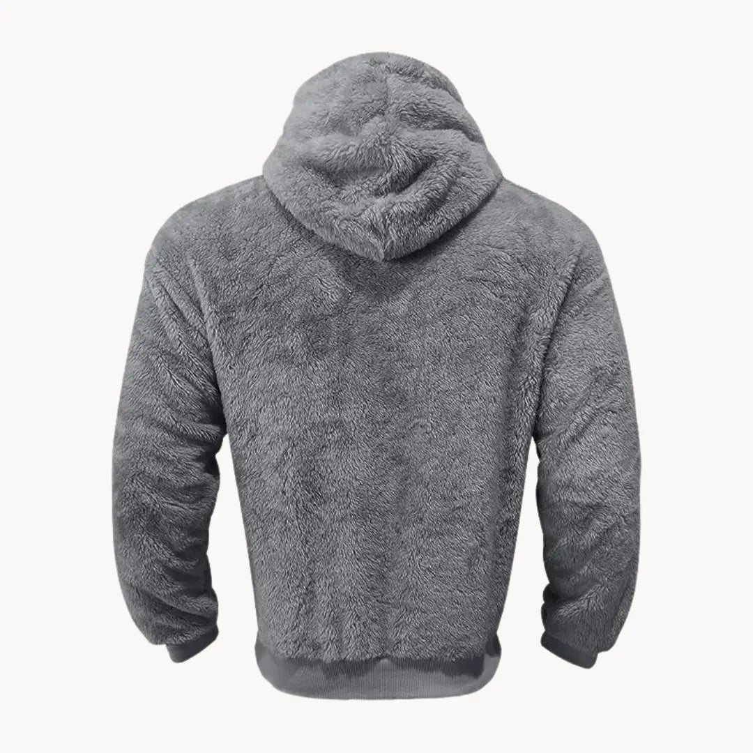 Hoodie - Mieszanka Fleece z Kapturem