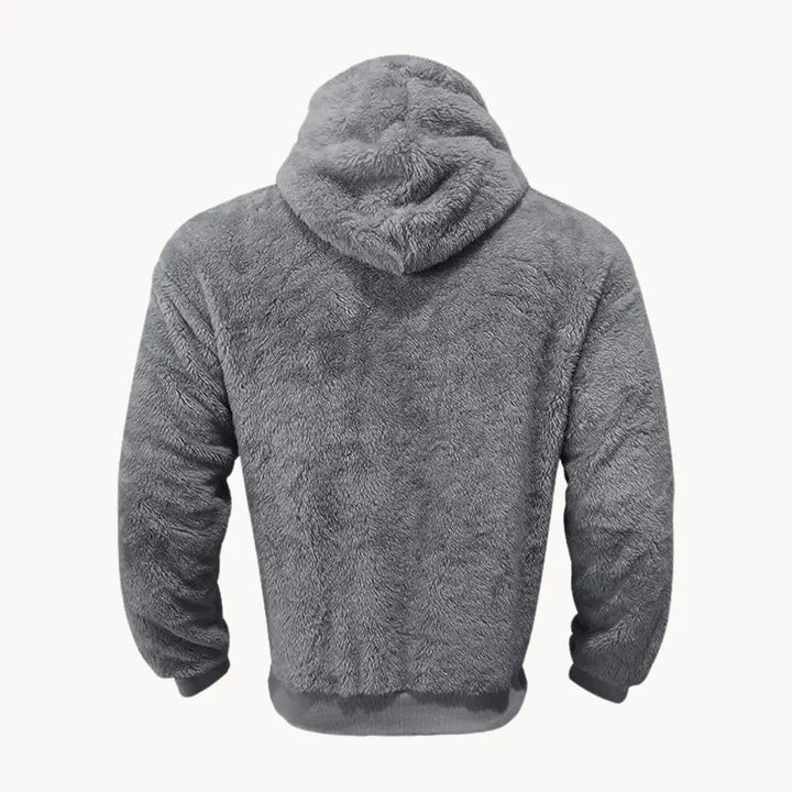 Hoodie - Mieszanka Fleece z Kapturem
