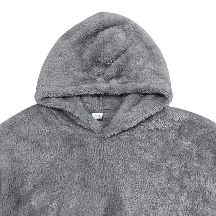 Hoodie - Mieszanka Fleece z Kapturem