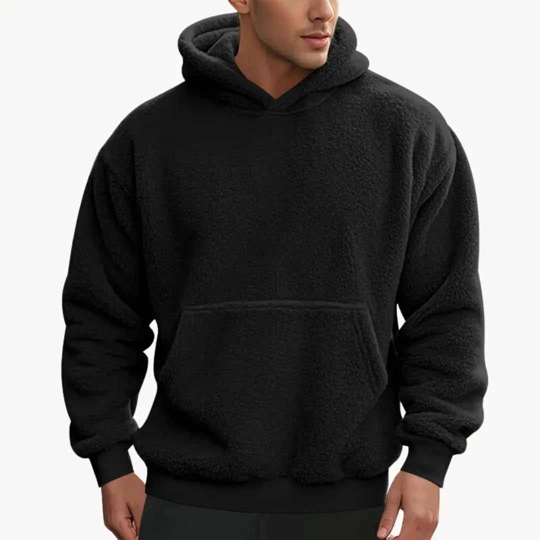 Hoodie - Mieszanka Fleece z Kapturem