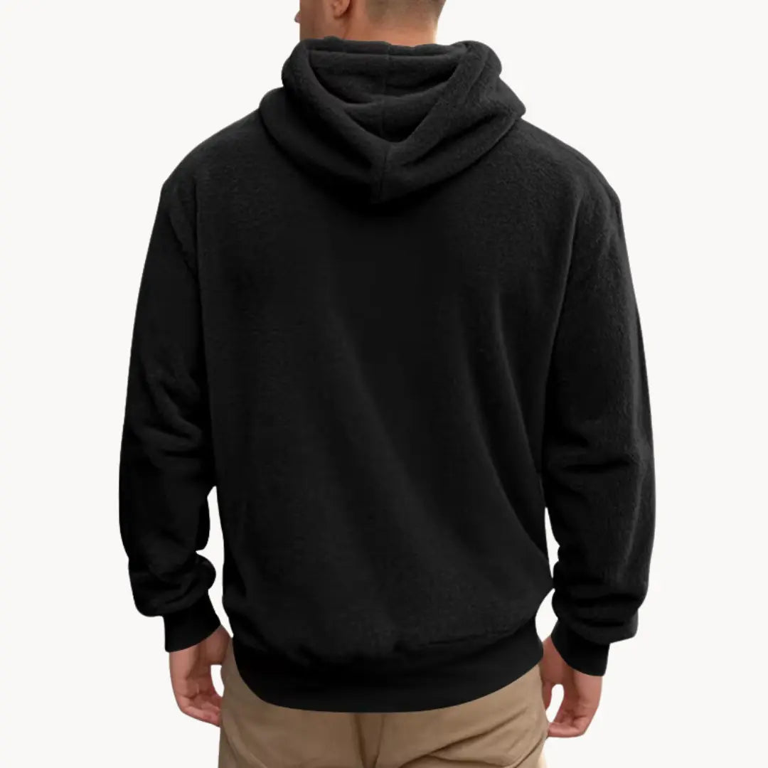 Hoodie - Mieszanka Fleece z Kapturem