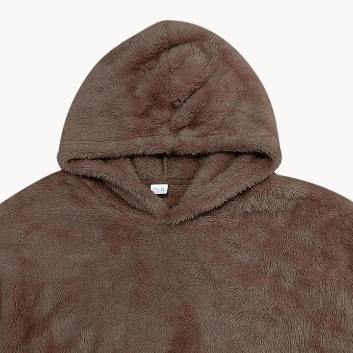Hoodie - Mieszanka Fleece z Kapturem