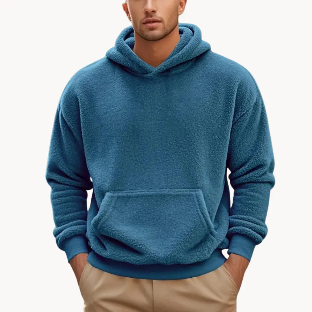 Hoodie - Mieszanka Fleece z Kapturem