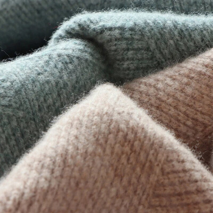 Krzysztof - Sweter z dzianiny Jacquard