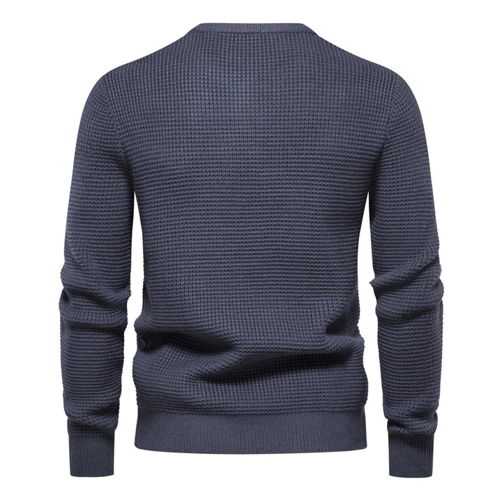 Kamil - Sweter Tricô Patchwork