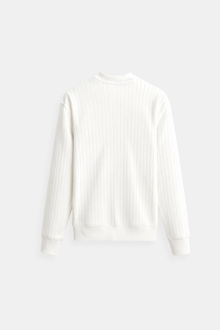 Sweter z dzianiny - Długi rękaw