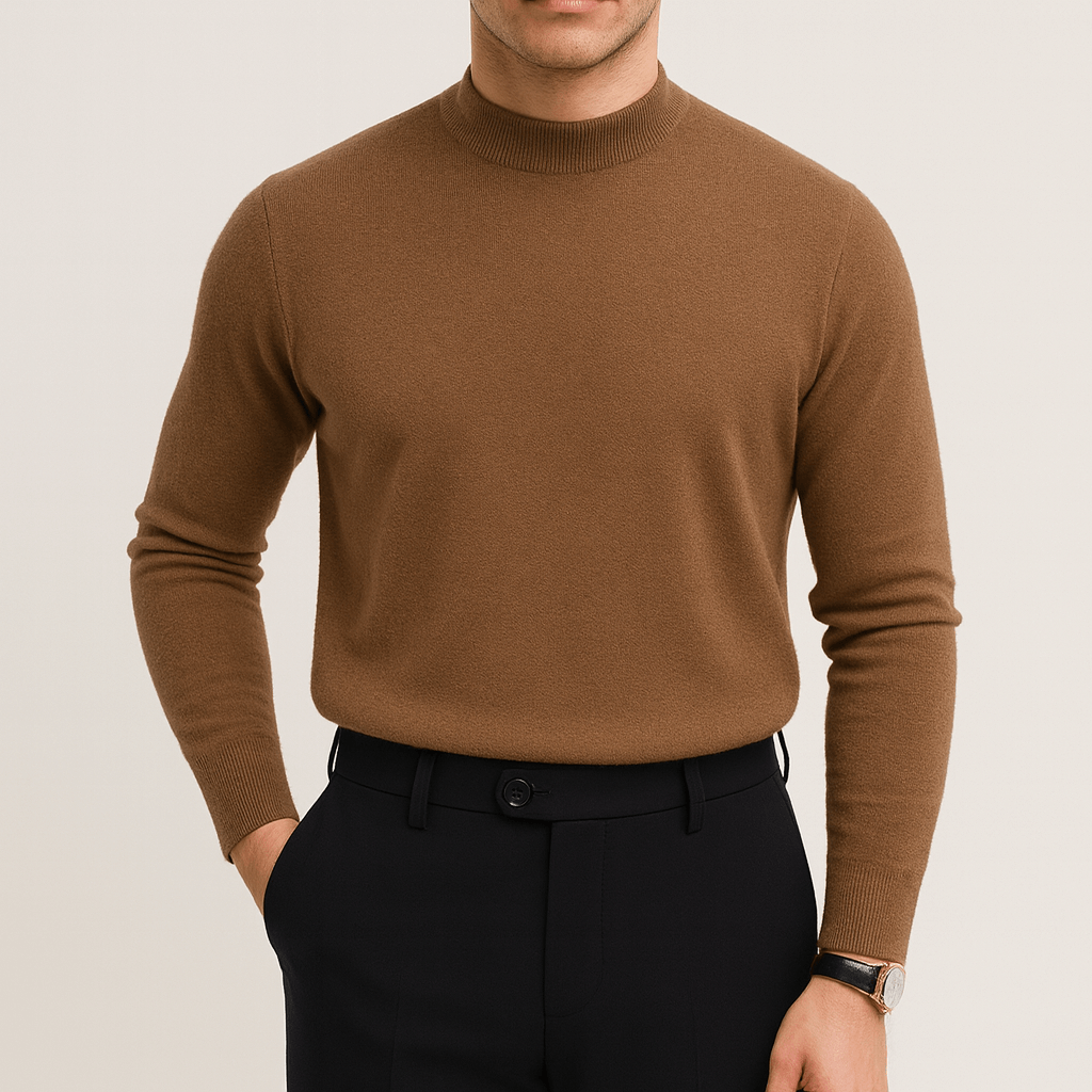 Sweter z dzianiny - Slim Fit