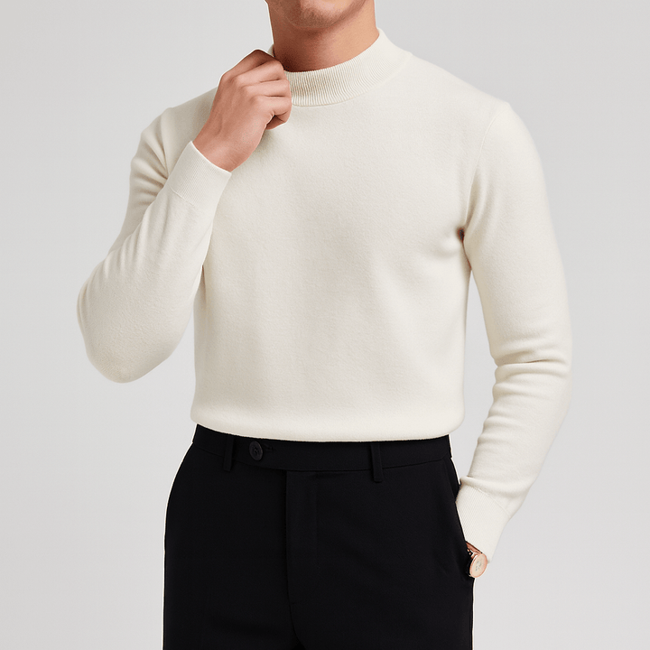 Sweter z dzianiny - Slim Fit