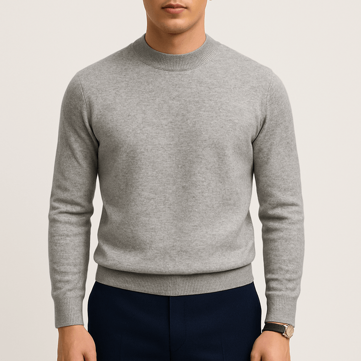 Sweter z dzianiny - Slim Fit