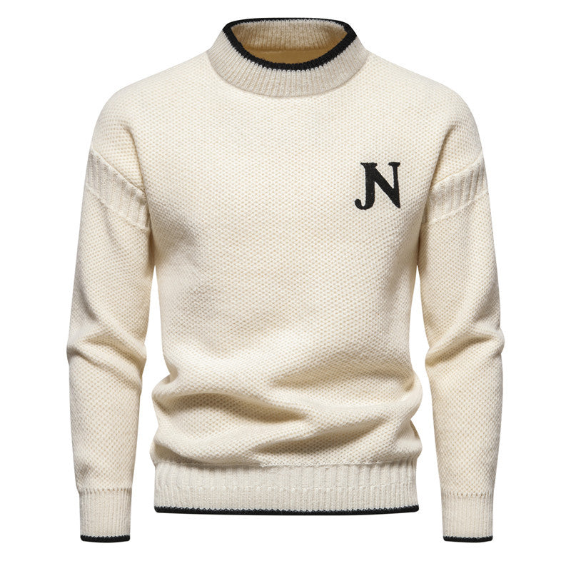 Knitted Sweater - Blended Fabric