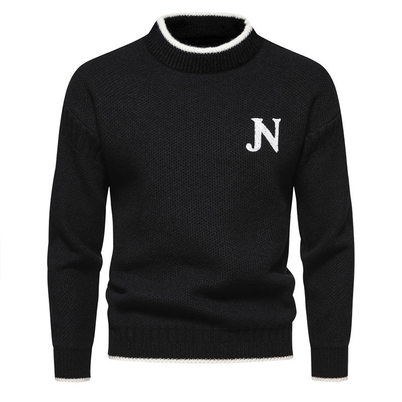 Knitted Sweater - Blended Fabric