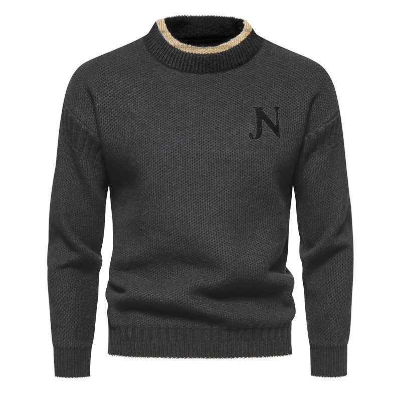 Knitted Sweater - Blended Fabric