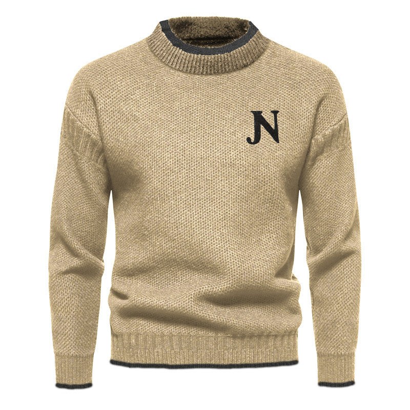 Knitted Sweater - Blended Fabric