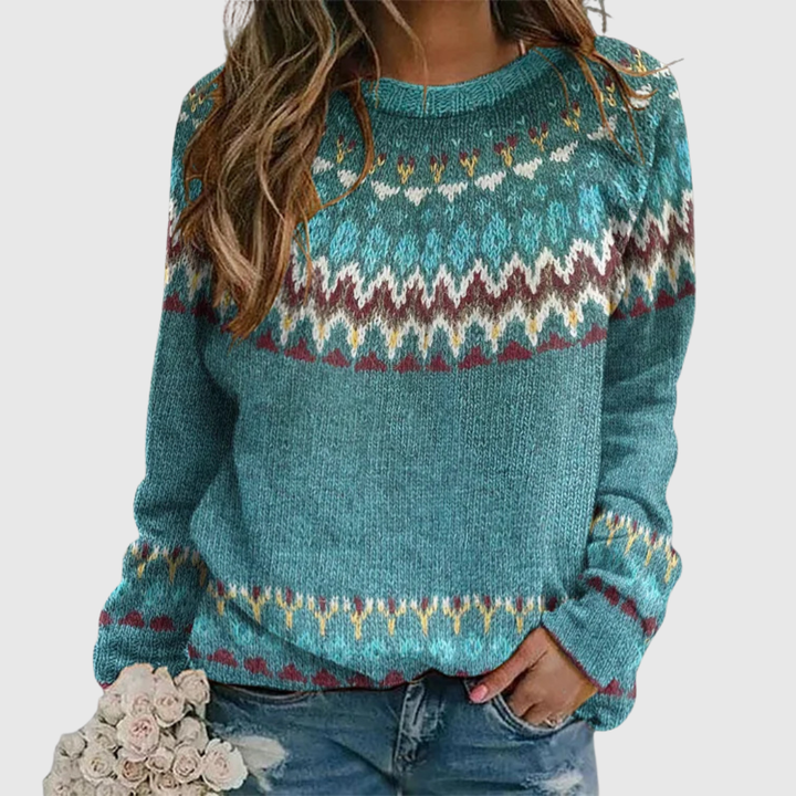 Regina | Sweter w Stylu Retro Wave