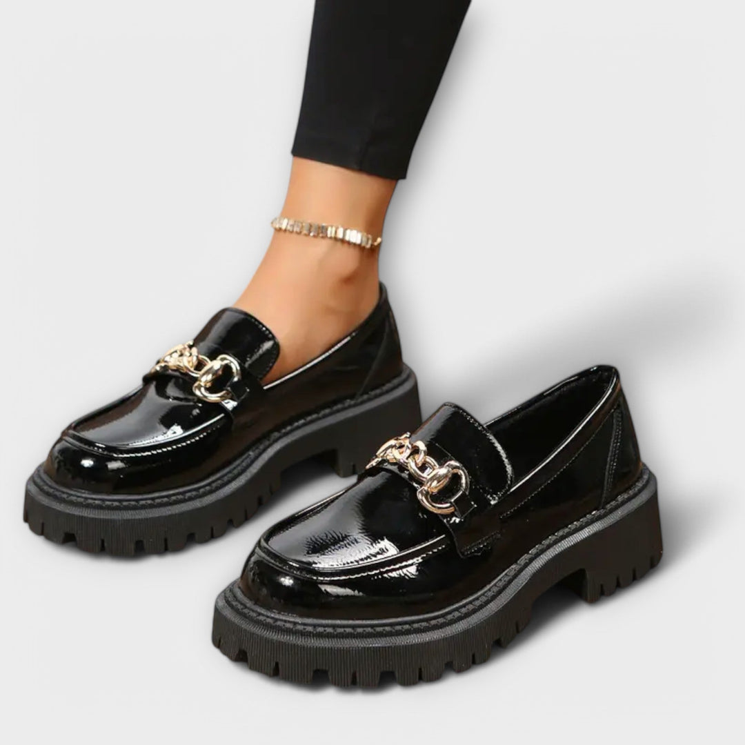 Damskie Buty Plateau Loafer w Stylu Czarownicy
