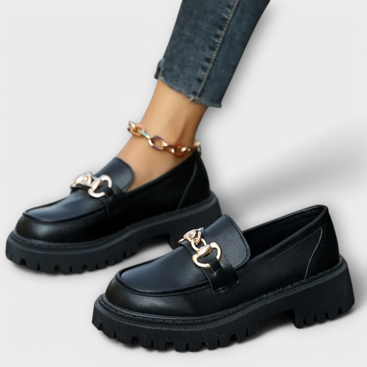 Damskie Buty Plateau Loafer w Stylu Czarownicy