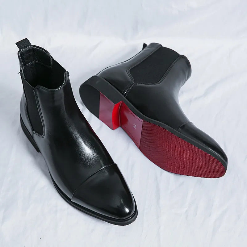 Emil - Leather Chelsea Boots