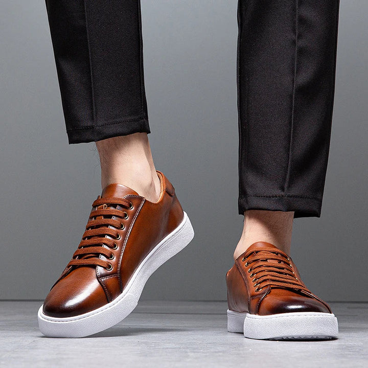 Wiktor - Sneakers z Włoskiej Skóry