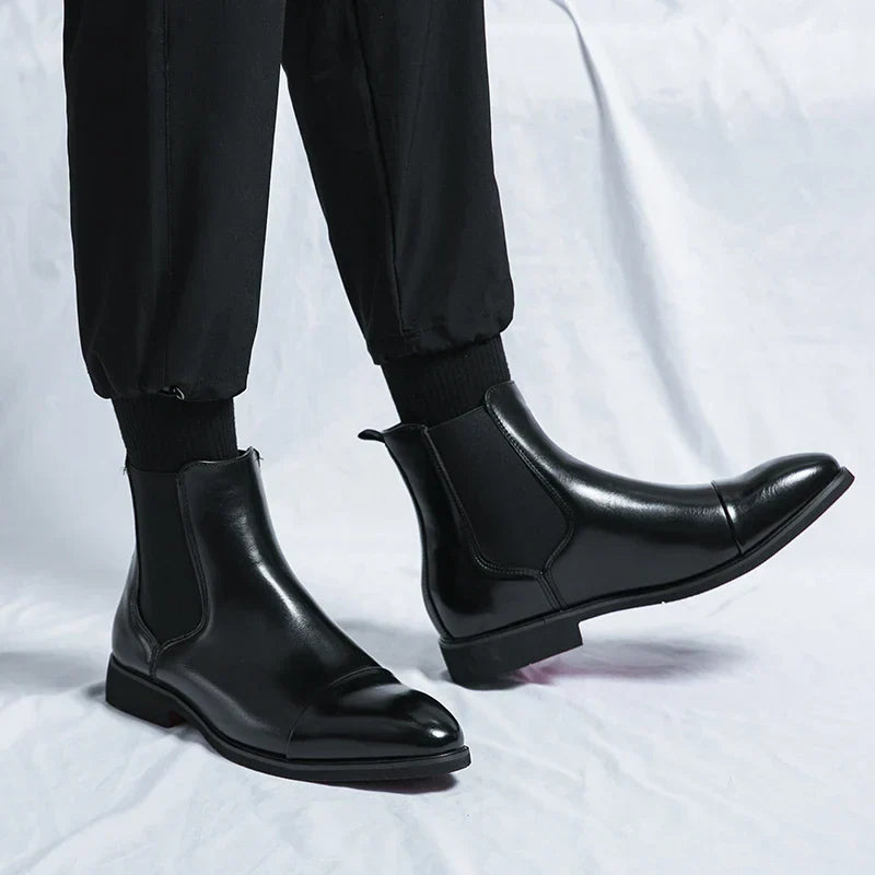 Emil - Leather Chelsea Boots
