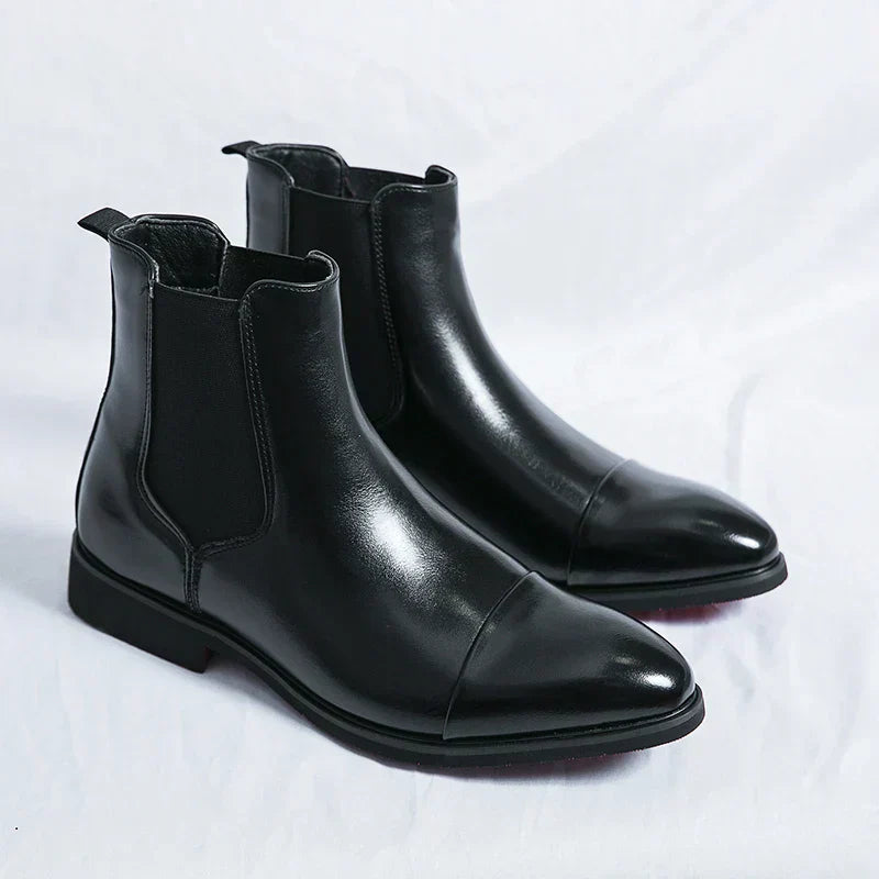 Emil - Leather Chelsea Boots