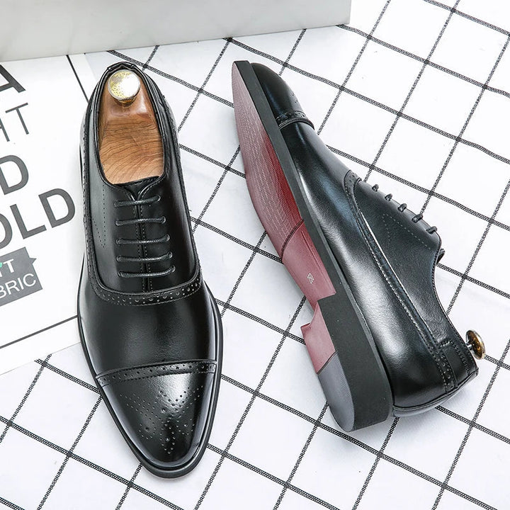 Aleksander - Eleganckie Skórzane Buty