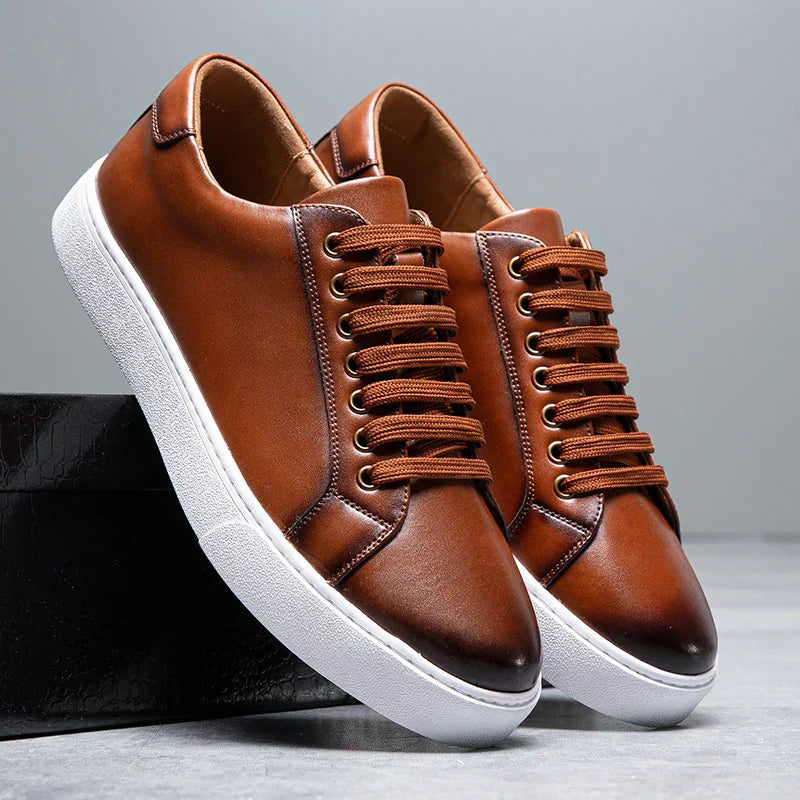 Wiktor - Sneakers z Włoskiej Skóry