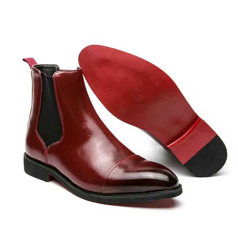 Emil - Leather Chelsea Boots
