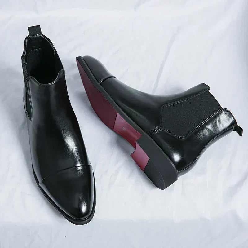 Emil - Leather Chelsea Boots