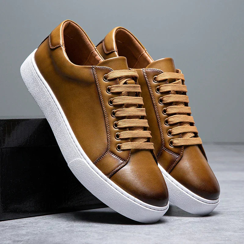 Wiktor - Sneakers z Włoskiej Skóry