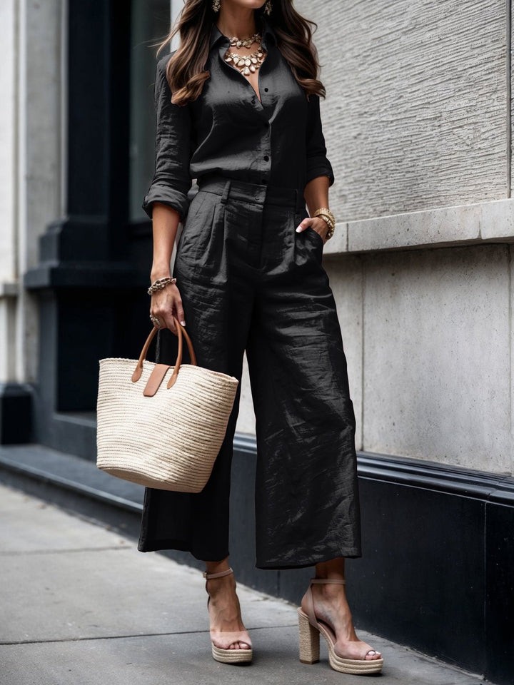 Sabina - Look Casual Chic Różowy
