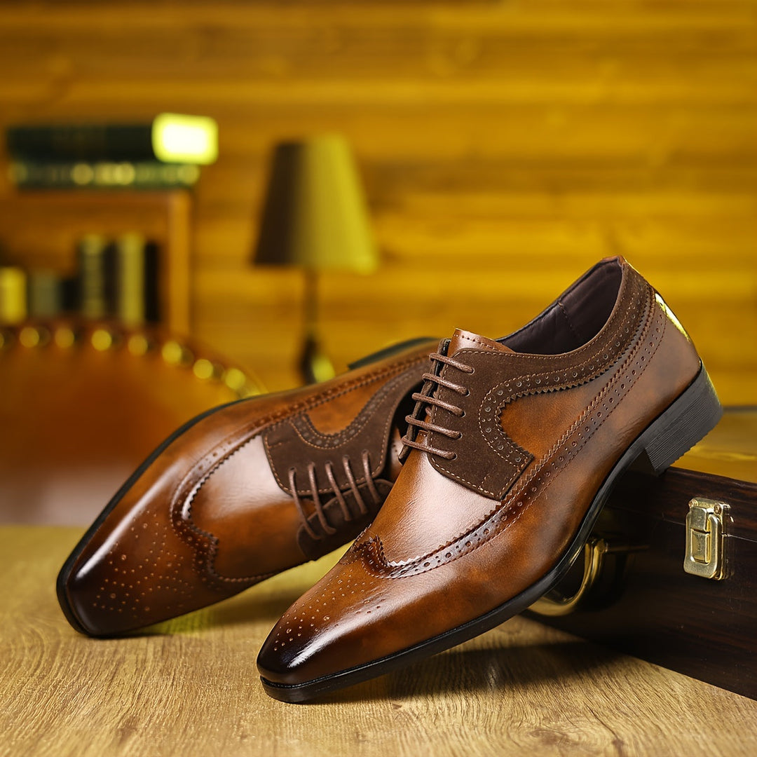 Adrian - Eleganckie Buty Skórzane
