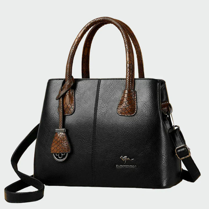 Elegancka skórzana torba