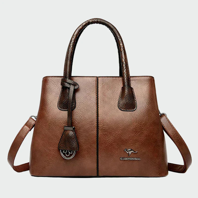 Elegancka skórzana torba